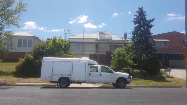 Roof works in progress by Luke Taylor Plumbing