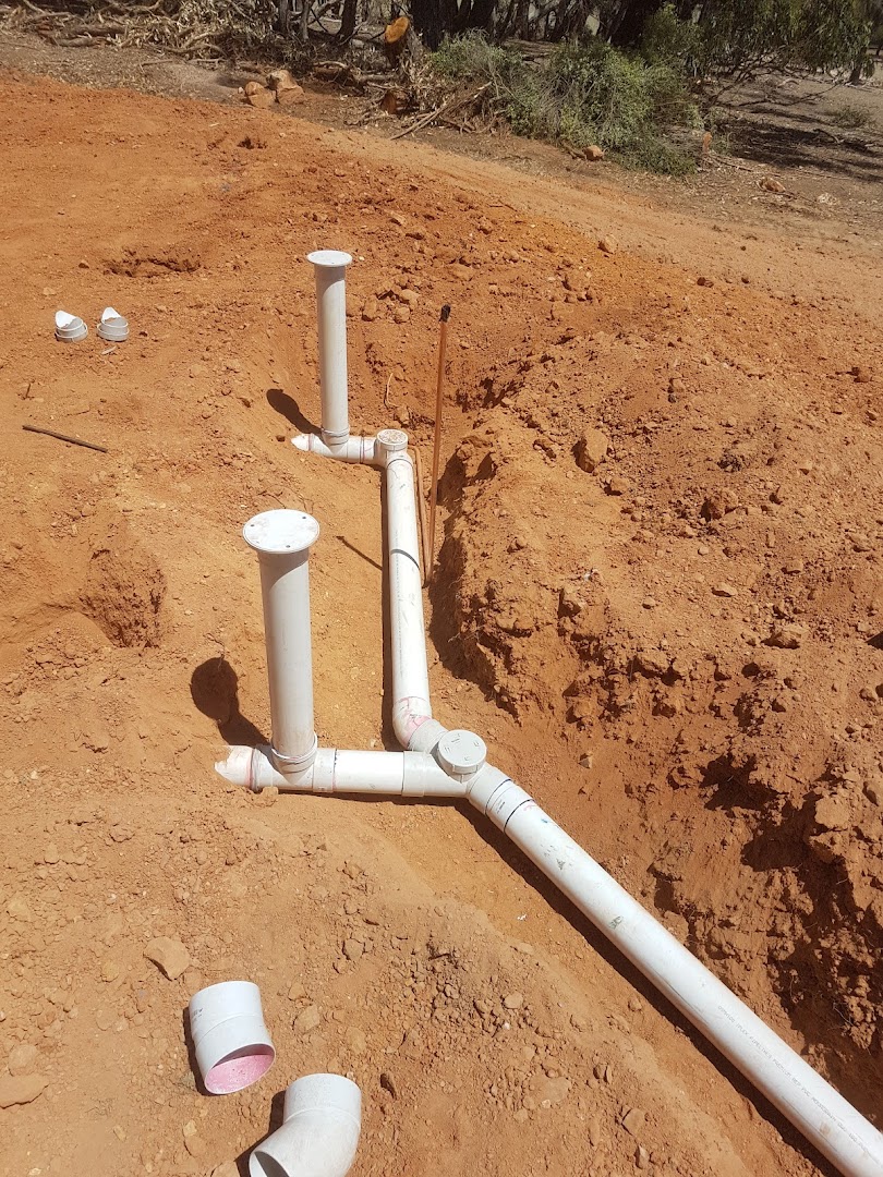 New drainage pipes laid by Luke Taylor Plumbing